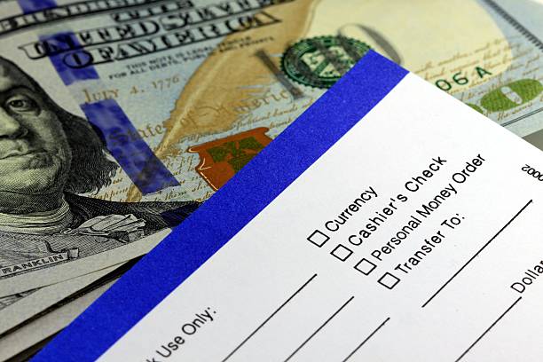istock Business income banking transfer slip 480349331