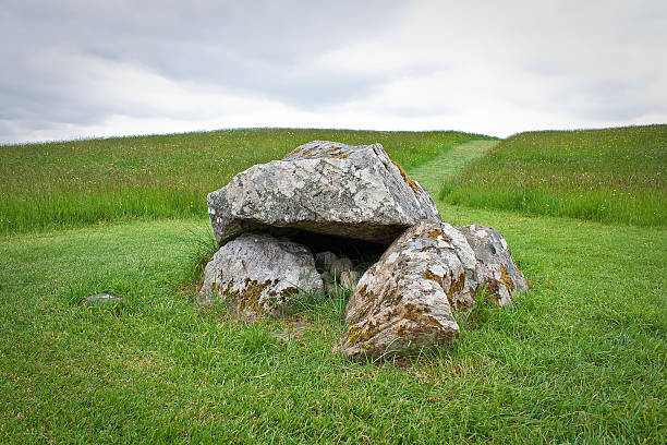 istock Ancient megalithic tomb dolmen, Carrowkeel, Ireland 480349994