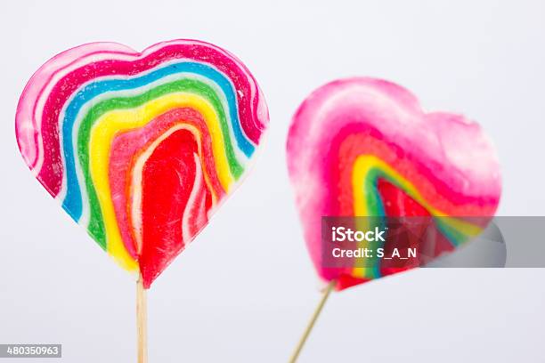 Lollipops - Fotografias de stock e mais imagens de Amarelo - Amarelo, Amor, Aniversário