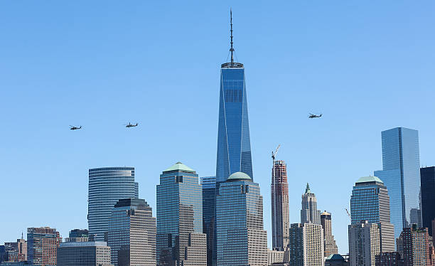 istock Military helicopters, New York. 480361512