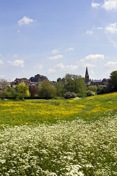 istock Picturesque Wiltshire, Malmesbury Abbey 480361964