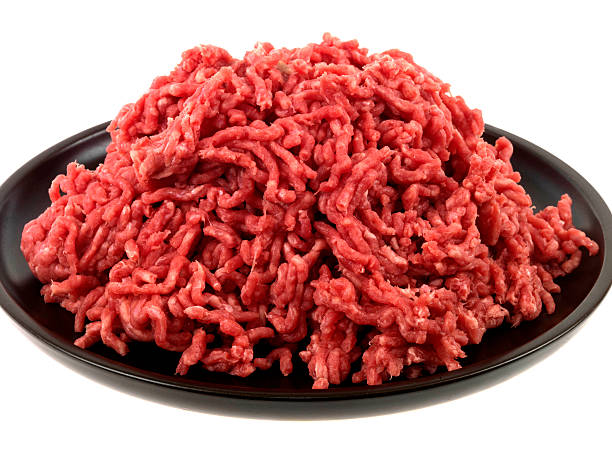 istock Plate of Raw Uncooked Minced Beef 480362466