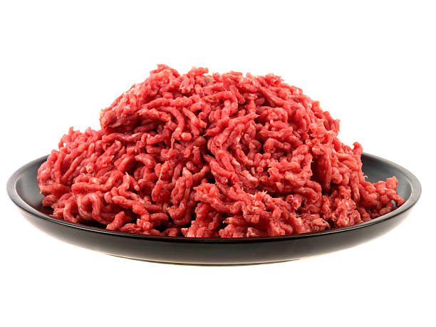 istock Plate Of Raw Uncooked Minced Beef 480362474