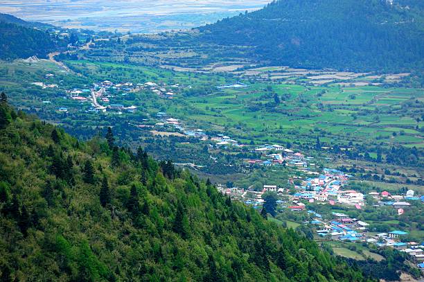 istock Panoramic view of the Nyingchi county 01 480362574