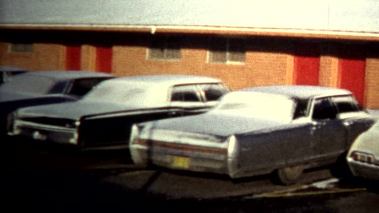 (8mm Vintage) 1974 Motel Living Homeless Cleaning Car For Money