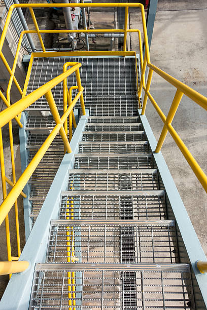 istock Stair in petrochemical plant 480367716