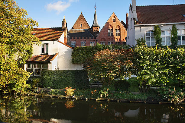 istock Canal in Bruges. Flanders. Belgium 480369722