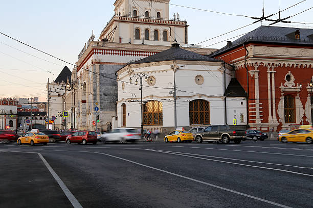 Kazansky railway terminal ( Kazansky vokzal) --Moscow, Russia.