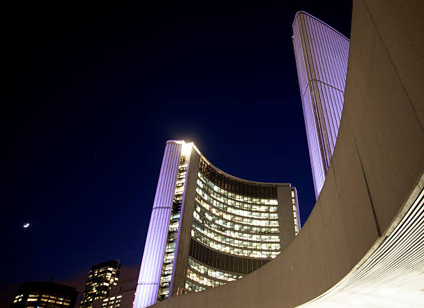 istock City Hall Toronto night photo 480371070