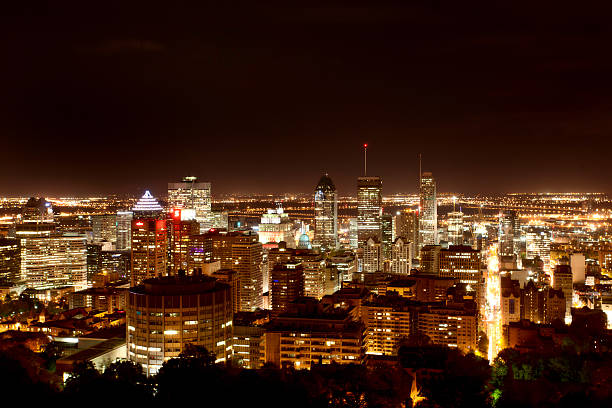 istock Panoramic Photo Montreal city night Photo 480373778