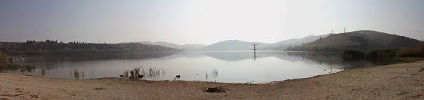 Lake Mladost, Macedonia. Panorama.