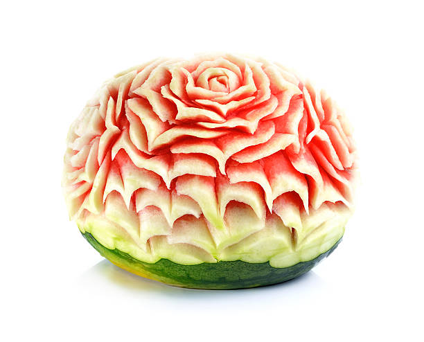 istock Close up of carved watermelon 480380940