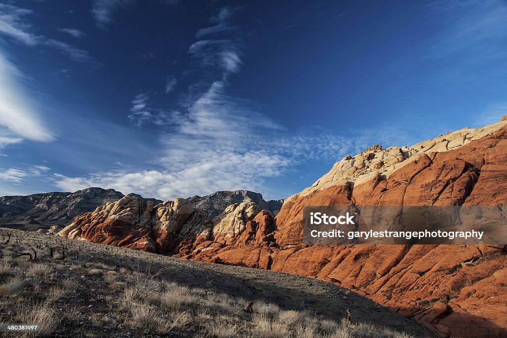 Red Rock Canyon Las Vegas, Nevada - Foto de stock de Amarelo royalty-free