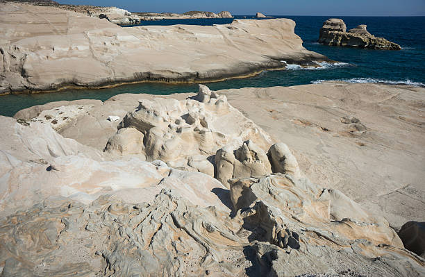 istock Moonscape beach Sarakiniko, Milos, Greece 480381898