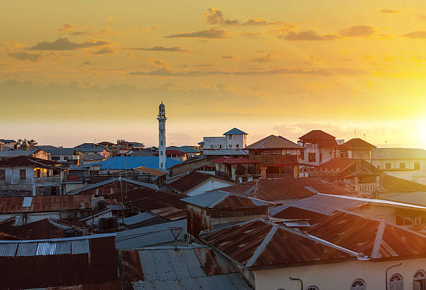 istock sunset over stone town zanzibar 480384158