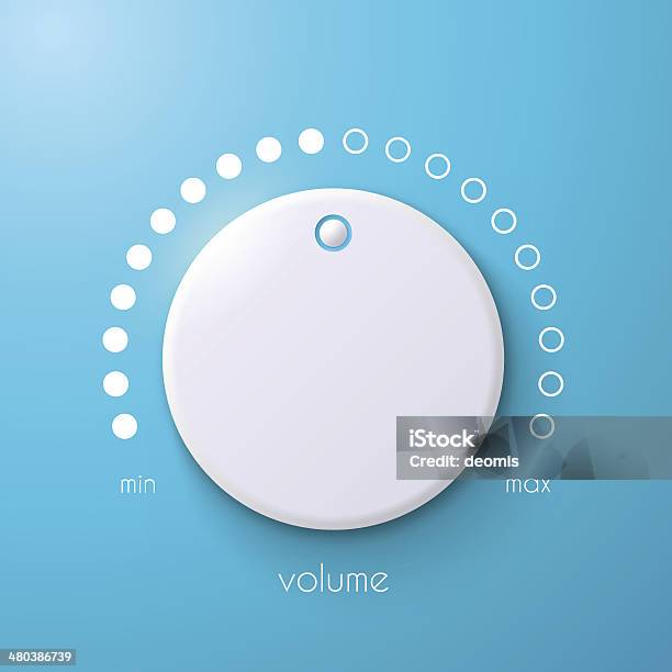 Vector Volume Music Control Stock Illustration - Download Image Now ...