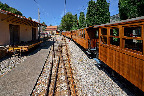 istock Vintage train in Soller, Mallorca, Spain 480386994