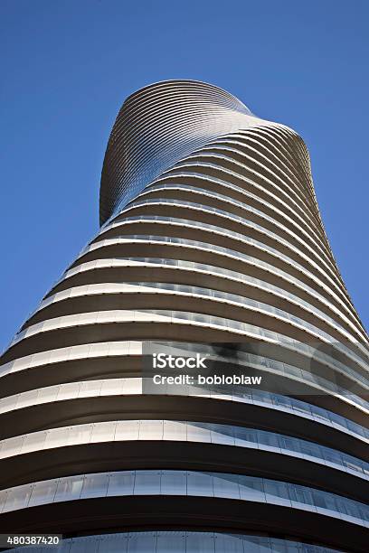 Absolute Towers Mississauga Toronto Stock Photo - Download Image Now - 2015, Apartment, Architecture