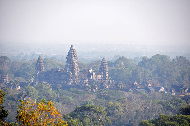 istock Angkor Wat , Siem Reap from  top of Phnom Bakheng 480387914