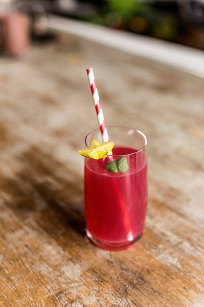 istock Refreshing cold pink cocktail in a tall glass. 480391620
