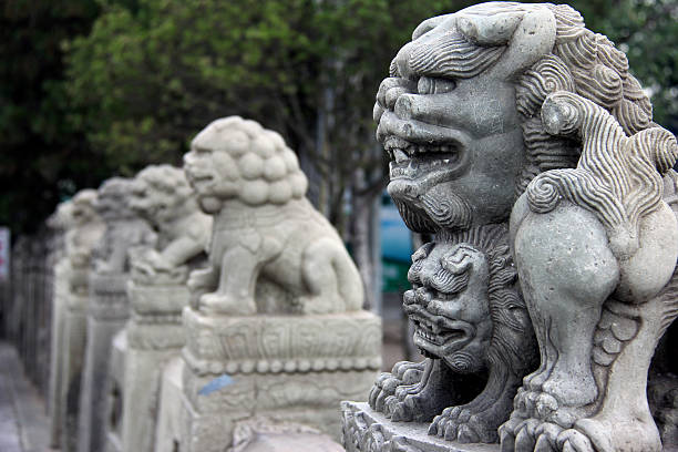 istock Marco Polo Bridge/Lugou Bridge, Beijing China 6 - Foo dogs 480396083