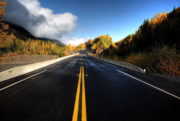 istock Wet Cassiar Highway through Northern British Columbia 480397713