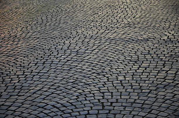 istock Surface of the old paving square 480398675