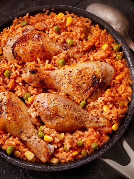 istock Braised Chicken in a Vegetable Tomato Rice 480407972