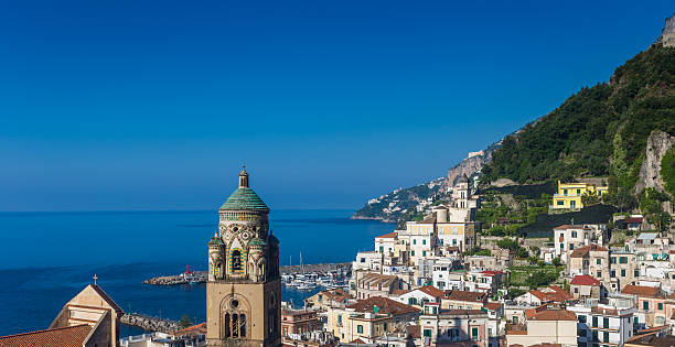 istock view of beautiful Amalfi 480408400