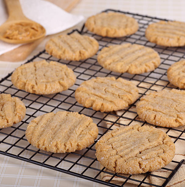 istock Peanut Butter Cookies Cooling 480411661