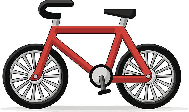 Vector illustration of Bicycle