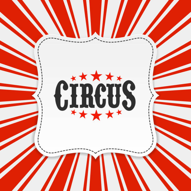 ilustraciones, imágenes clip art, dibujos animados e iconos de stock de fondo de circo - circo