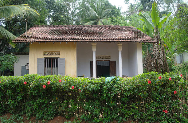 istock house in the tropics,Sri Lanka 480415634