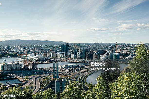 Oslo Skyline Stock Photo - Download Image Now - 2015, Architecture, Beauty