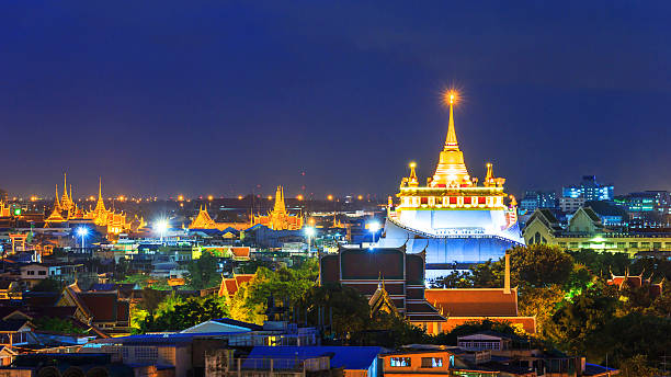 istock Golden Mountain Temple, Wat Saket Bangkok 480420674