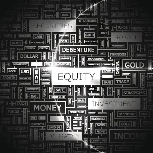 Vector illustration of EQUITY