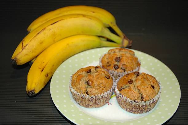 istock Banana Chocolate Chip Muffins 480425623