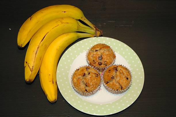 istock Banana Chocolate Chip Muffins 480425781