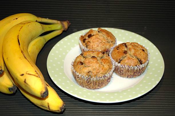 istock Banana Chocolate Chip Muffins 480425795