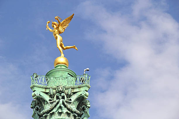 istock Genie de la liberte on the July Column, Bastille place. 480426853