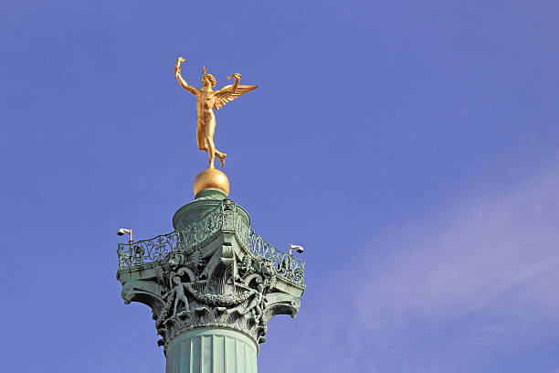 istock Genie de la liberte on the July Column, Bastille place. 480427487