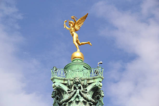 istock Genie de la liberte on the July Column, Bastille place. 480428337