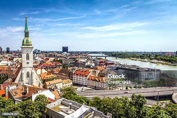 Bratislava Skyline Stock Photo - Download Image Now - Bratislava, Slovakia, Urban Skyline