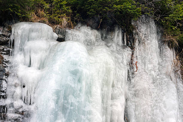 Rio Gelo - fotografia de stock