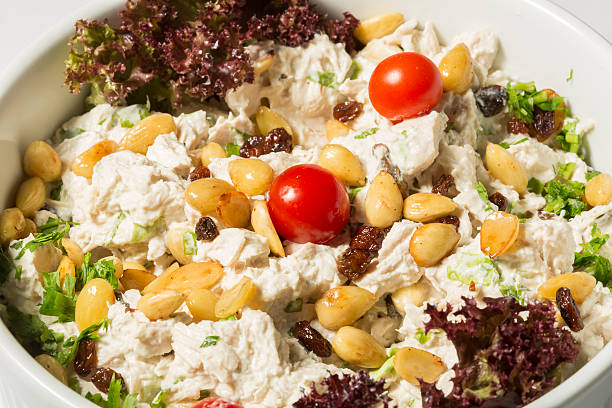 istock Delicious almond tuna salad 480440326