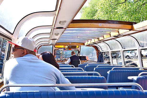 Historic blue Setra bus of coach company speedwell at a meeting in Capelle aan de IJssel the Netherlands
