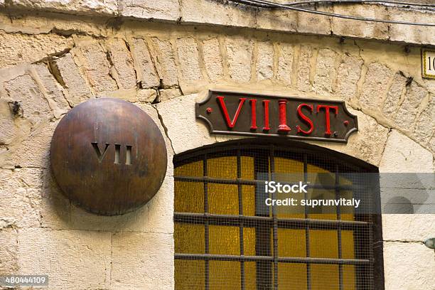 Foto de Via Dolorosa Em Jerusalém e mais fotos de stock de Andar - Andar, Antigo, Arcaico