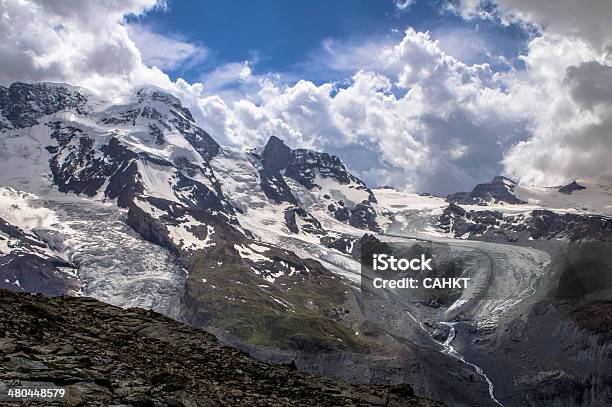 Matterhorn Stockfoto und mehr Bilder von Gletscher - Gletscher, Aiguille du Midi, Alpen