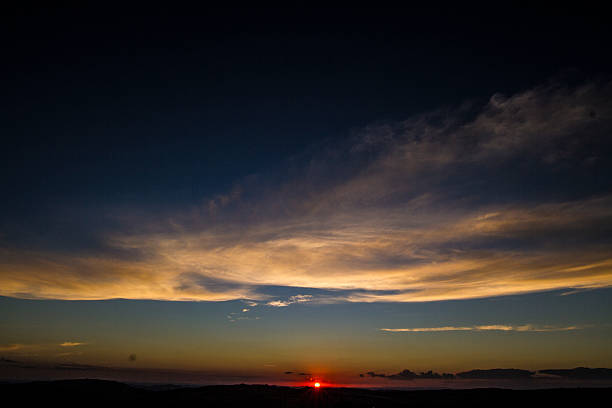 Sunset in Pirenópolis/Brazil stock photo