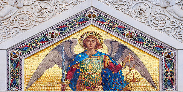 istock Mosaic of St. Michael 480453128